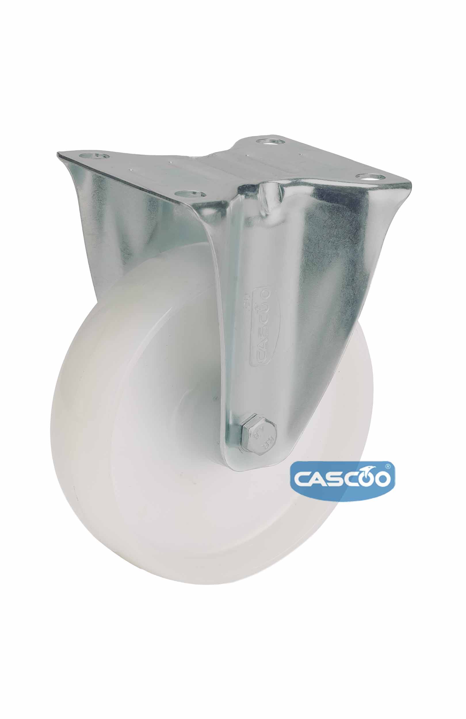 Колесо CASCOO фиксированное, (d=125мм, г/п=200кг) полиамид, Германия