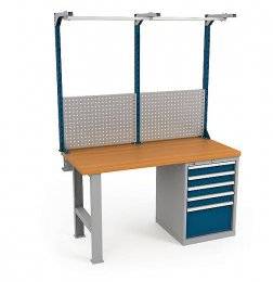 Верстак ВС-150-04 Ф + Экран ВС-150-Э2