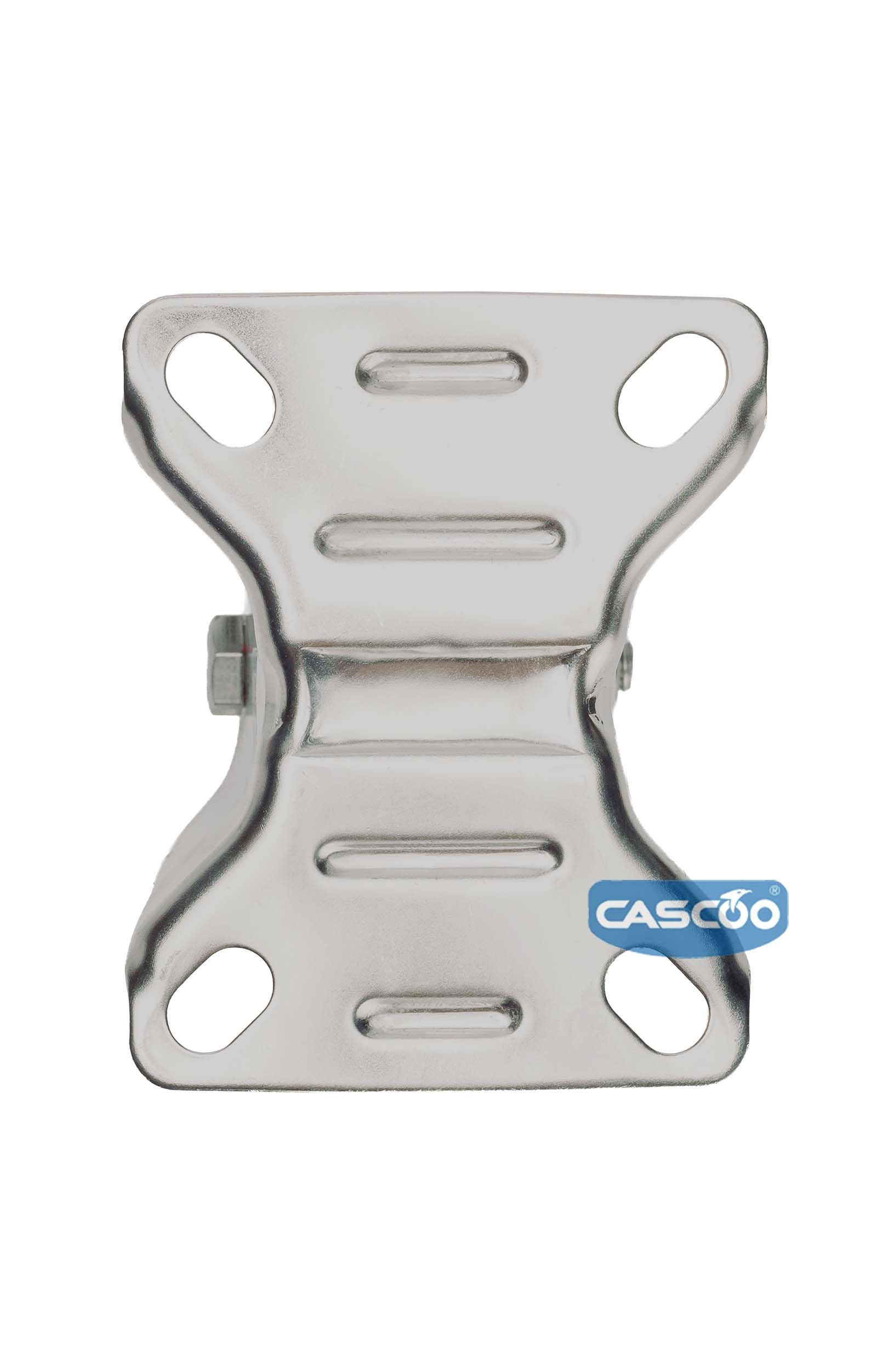 Колесо CASCOO фиксированное из нержавейки, (d=125мм, г/п=200кг) полиамид, Германия