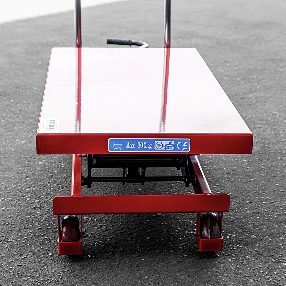 Гидравлический Подъемный Стол Передвижной OXLIFT OXFD-80 1500 мм 800 кг 1206х610х50 мм