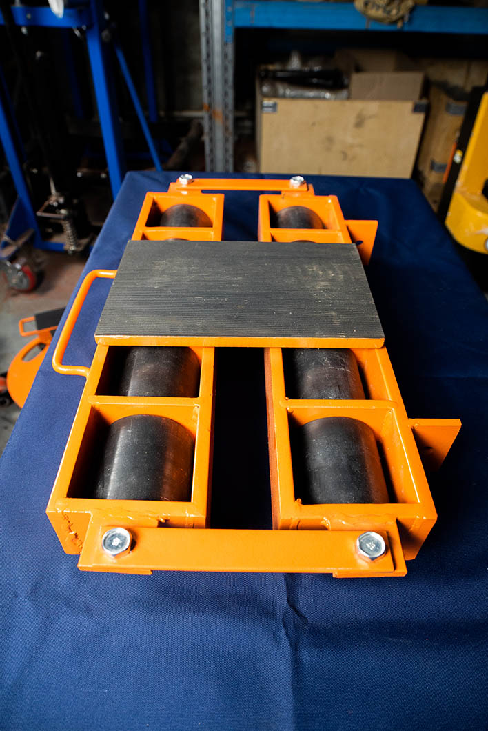 Роликовая платформа подкатная TOR 12000R-08SW/ST-120 12 т