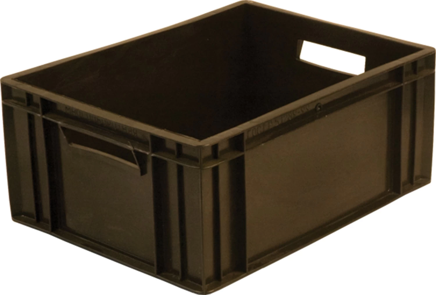 Ящик дрожжевой, сплошной 410х300х180 черный