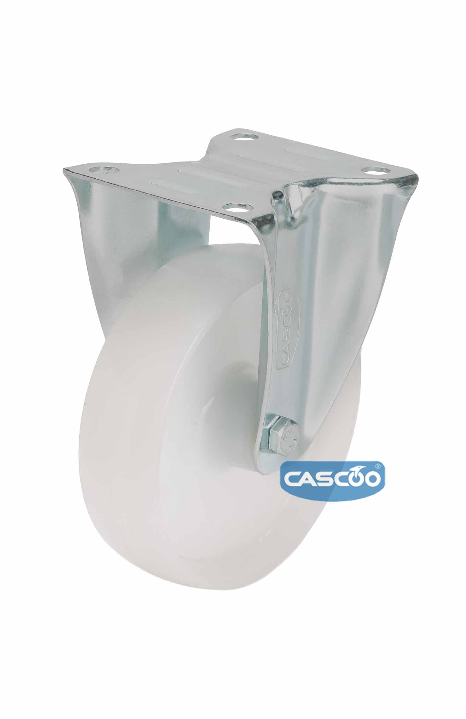 Колесо CASCOO фиксированное, (d=125мм, г/п=200кг) полиамид, Германия