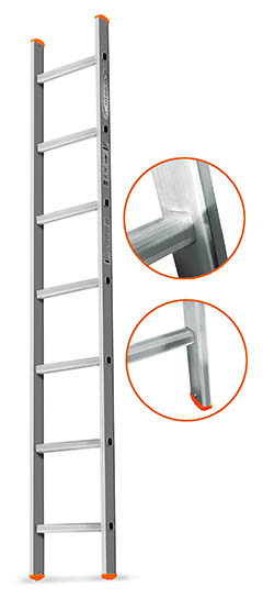Лестница приставная Комфорт-Профи-Пирамида 7 ступеней