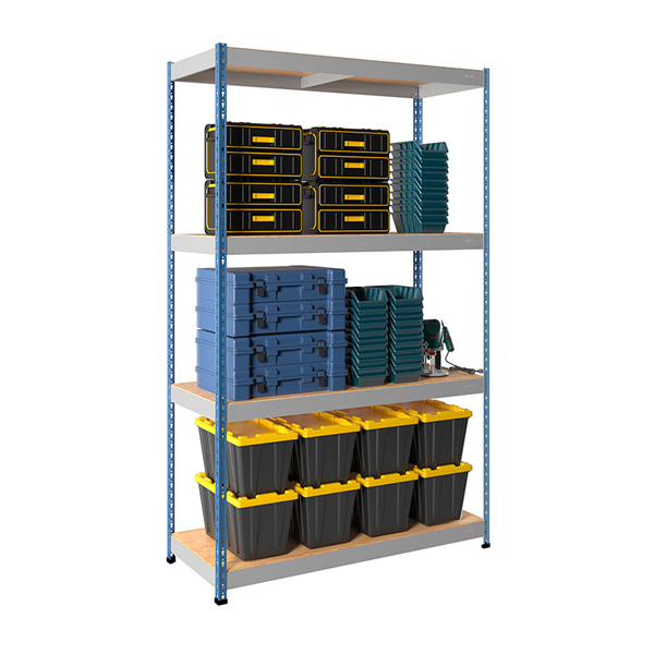 Стеллаж полочный SB 250х183х76/4