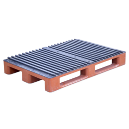 Паллет пластиковый сплошной 1200х800х175 специальный Non-Stop