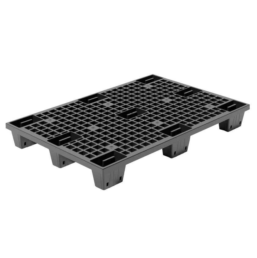 Паллет 1200х800х140 перфорированный, вкладываемый, на ножках
