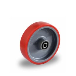 Колесо CASCOO под ось (d=160мм, г/п=350кг), полиуретан / полиамид, Германия