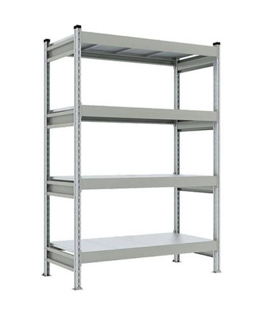Полочный стеллаж СТ-023 1800x600х3000h 4 яруса цинк