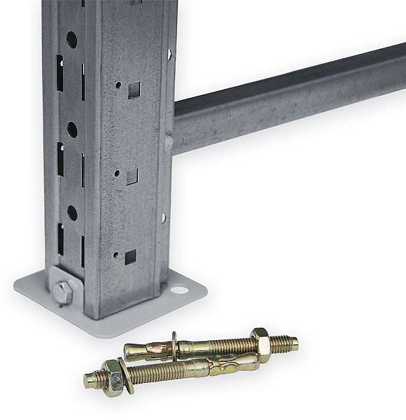 Полочный стеллаж СТ-051 2100x850x2000h 3 яруса Цинк