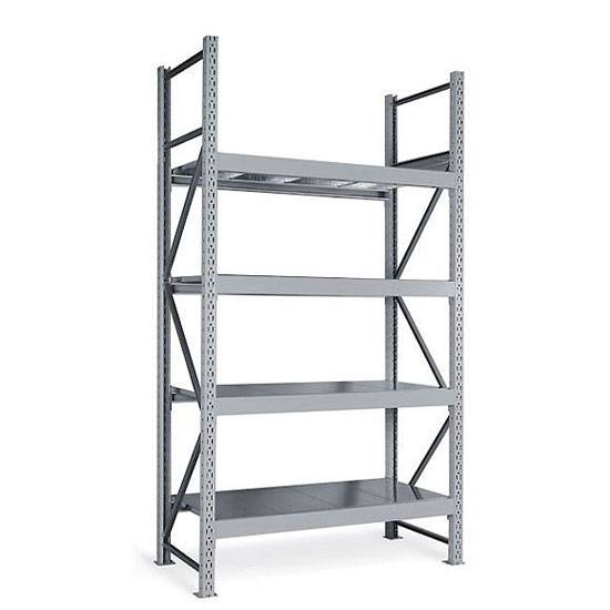 Полочный стеллаж СТ-051 1200x1050x5000h 4 яруса Цинк