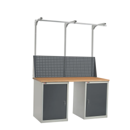 Слесарный верстак Диком ВЛ-150-05 Ф + Экран ВЛ-150-Э2