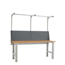 Слесарный верстак ДиКом ВЛ-200-01 Ф + Экран ВЛ-200-Э2