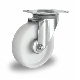 Колесо CASCOO поворотное, (d=160мм, г/п=300кг) полиамид, Германия