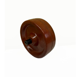 Колесо под ось (d=100мм, г/п=125кг), термостойкая смола, Китай