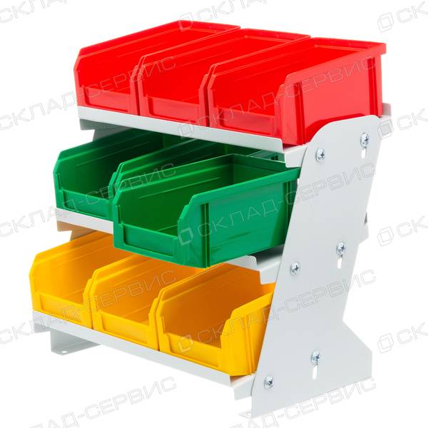 Ящик пластиковый синий 102х171х75 V1