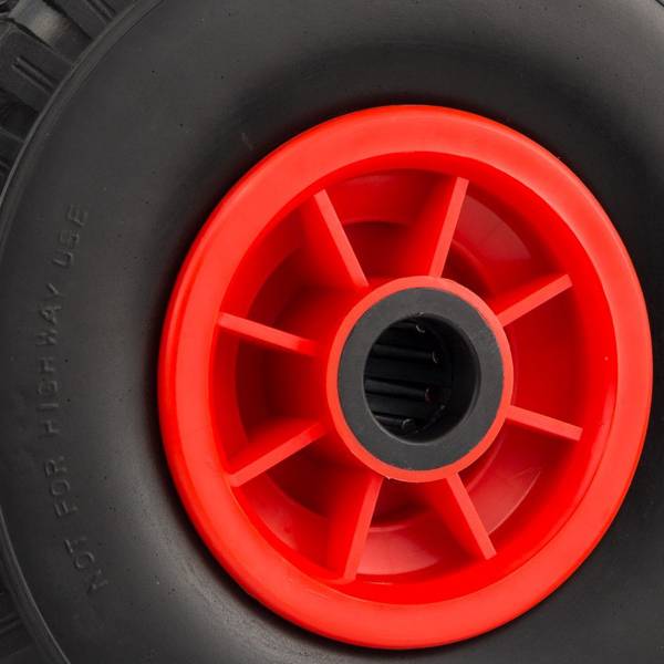 Колесо 1120-255-1 пневмо под ось 20, (d=255мм, г/п=70кг) пневмо/полипропилен