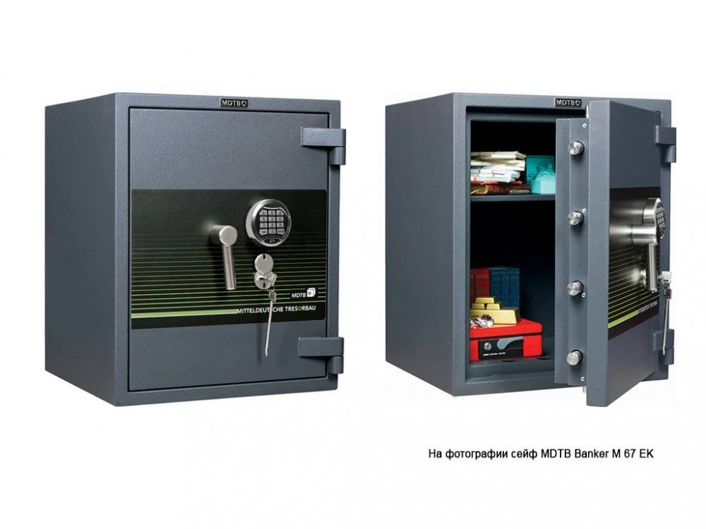 Взломостойкий сейф MDTB Banker M 55 EK