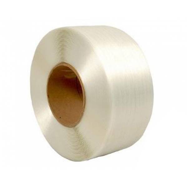 Стреппинг лента полипропиленовая (белая) 12х0,8х2000