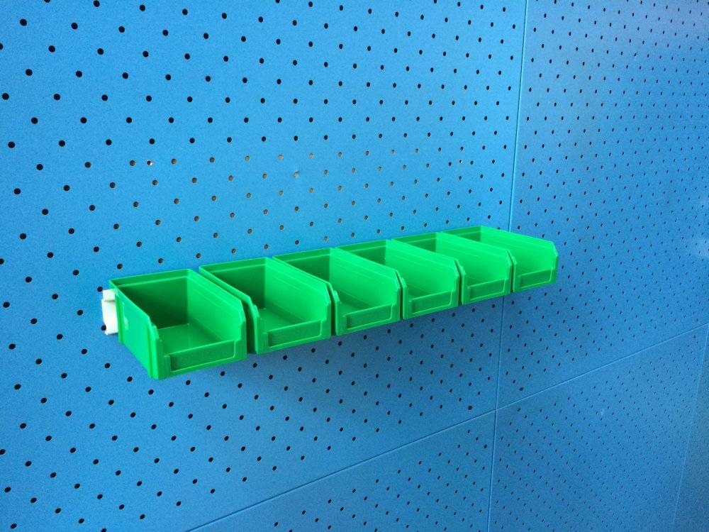 Комплект из 4 желтых пластиковых лотков V2