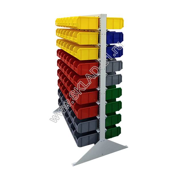 Стойка двусторонняя 1150х1515 с ящиками V2 С2-00-09-00