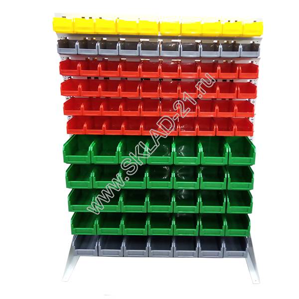 Стойка двусторонняя 1150х1515 с ящиками V1, V3 С2-06-00-05