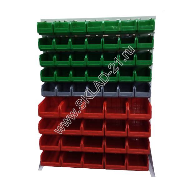 Стойка двусторонняя 1150х1515 с ящиками V2, V3 Стелла С2-00-05-04