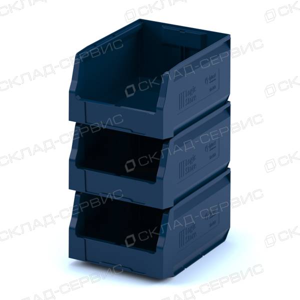 Складской лоток 12.412.61 синий, 300х225х150h