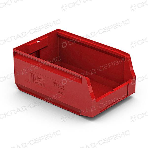 Складской лоток 12.403.1.40 красный, 350х225х150h