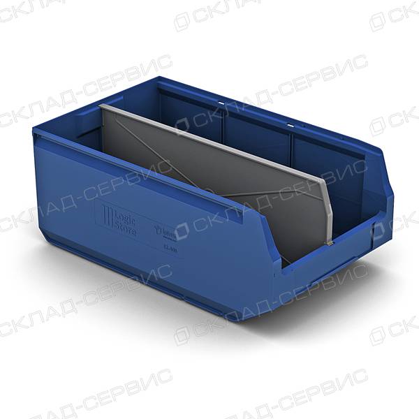 Складской лоток 12.406.61 синий, 500х300х200h