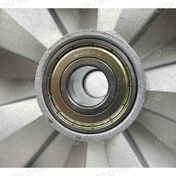 Колесо CASCOO под ось (d=160мм, г/п=600кг), полиуретан/алюминий, Германия