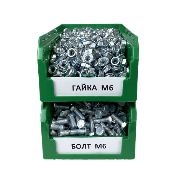 Ящик пластиковый ТехноТаргет, зеленый, 102х171х75 B1